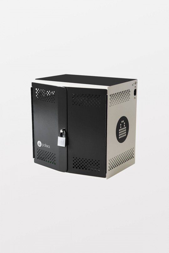 PC Locs iQ10 Charging Station - Designed to charge, store and secure 10 iPad or Tablet devices. Comes equipped with baskets for added portability and device rack option.