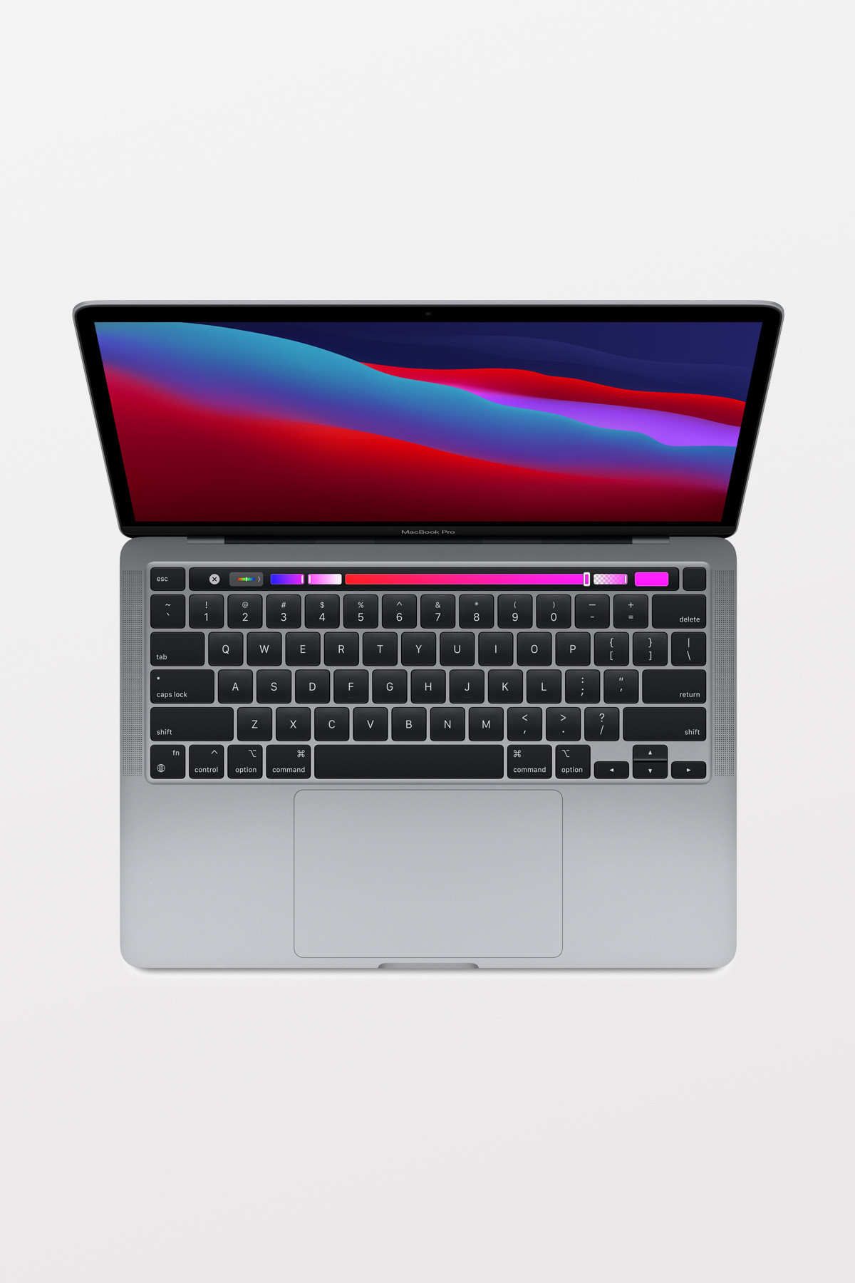 CTO MacBook Pro 13" - TouchBar - Space Grey/M1 8-Core CPU & 8-Core GPU/16GB/512GB