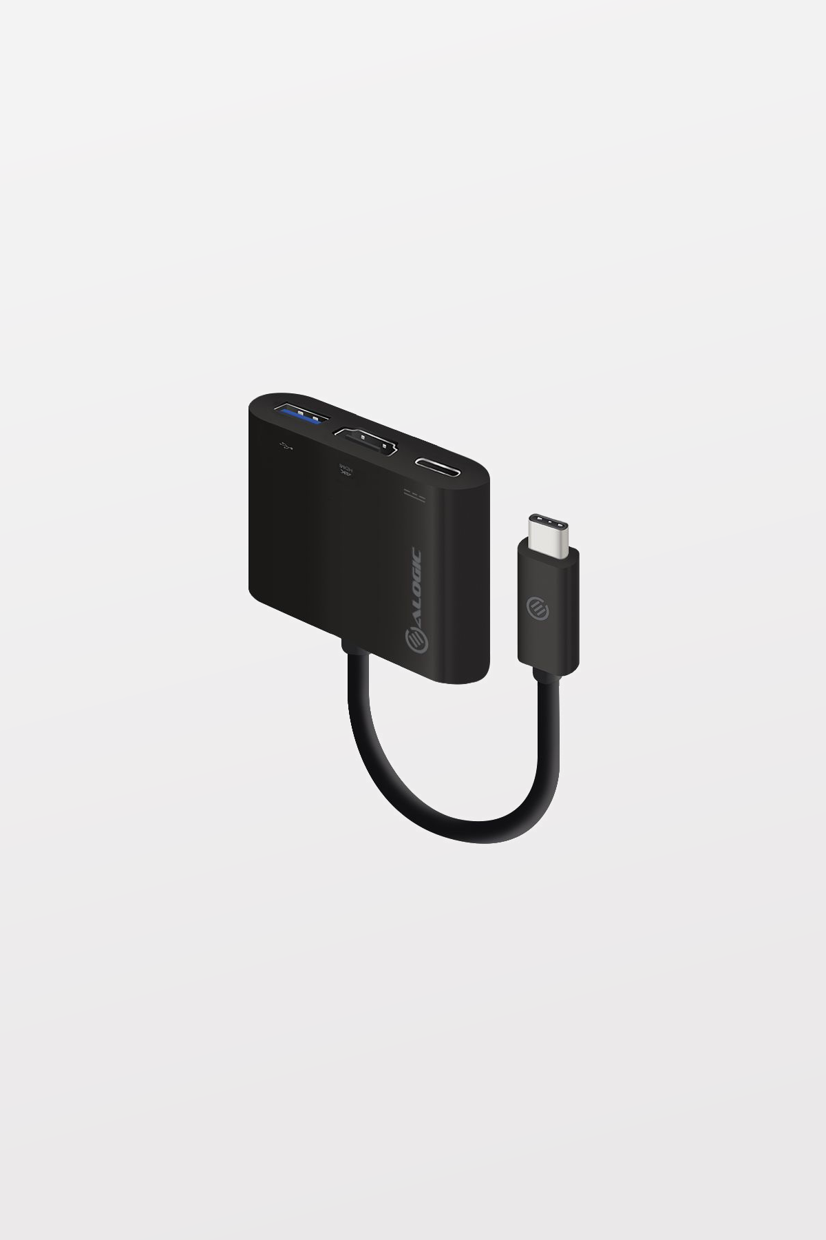 ALOGIC USB-C to HDMI/USB 3.0/USB-C Adapter - 4K - 10cm