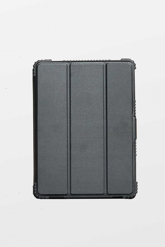 MacGuy Dual-Impact iPad Case - Dark Grey with Pencil Holder 10.2 