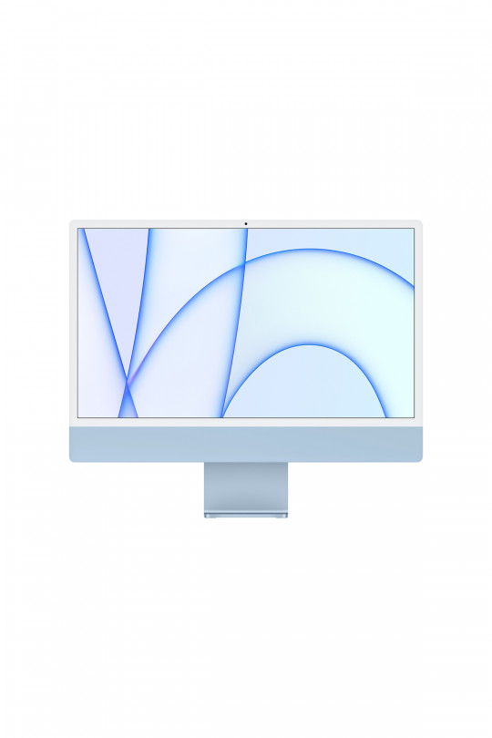 Apple iMac 24" - 4.5K M1/8C CPU/8C GPU/8GB/256GB - Blue