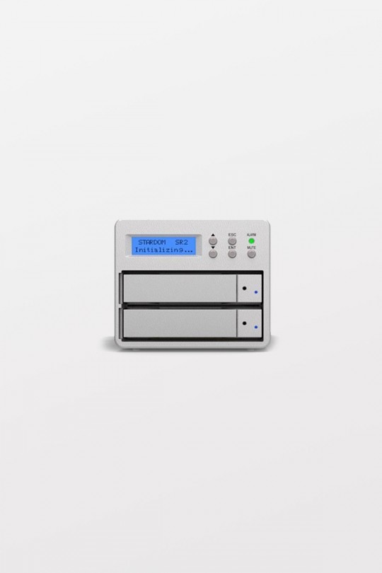 Stardom SR2-SB3+ Desktop HDD 6TB x 2